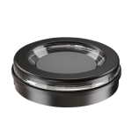 Echo Dot 5/4 デスクトップスタンド、ケーブル管理とインジケーターリング付き、ブラック